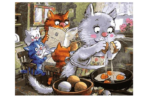 Картина по номерам Paintboy GX47093, холст на подрамнике, 40x50 см