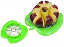 Яблокорезка в виде яблока, ножи из нержавеющей стали, 14х15х2 см