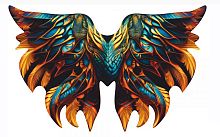 Крылья дракона Mega Toys МТ08006/40, для карнавала, красный, унисекс