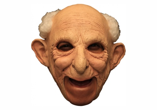 Маска Дедушка-2 27540, телесный латекс, искусственный волос, без размера