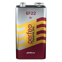 Батарейка тип КРОНА 9В солевая PERFEO Dynamic Zinc 6F22 