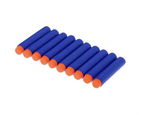 Пули мягкие для бластера 10 шт/уп 