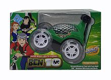 Машина ПЕРЕВЁРТЫШ BEN 10 на Р/У зеленая