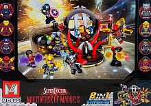 Конструктор MG HEROES ASSEMBLE "Супер Доктор: Мультивселенная безумия 8в1" MG683, 38-47 деталей