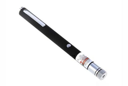 Лазерная указка Green Laser Pointer с 1 насадкой, зеленый луч фото 7