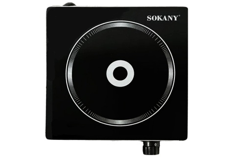 Плита световой волны настольная SOKANY SK-231, электрическая инфракрасная 2000 Вт фото 7