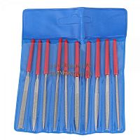 Набор надфилей Патриот PT-INO06, 10 штук,  длина 140 мм, упаковка ПВХ