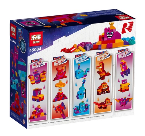 Конструктор LEPIN BRICKS 2 MOVIE 2™ «Шкатулка королевы Многолики» 45004, 510 деталей фото 2