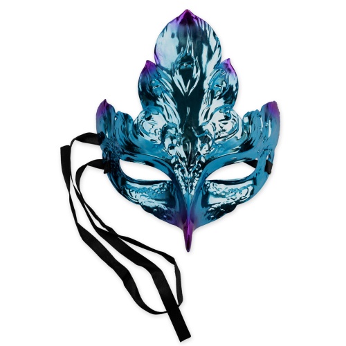 Маска карнавальная "Жар-птица" синяя, без размера Маска карнавальная "Жар-птица" синяя, без размера
