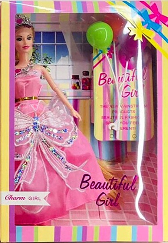 Кукла Beautiful Girls в платье с короной и воздушными шариками, 30 см  фото 7