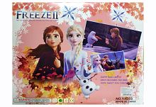 Кукла НАБОР FROZEN II Холодное сердце 3 в 1, 3 Куклы 30 см + Снеговик + Заколка "Бабочка"