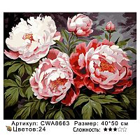 Картина по номерам Paintboy CWA8663, холст на подрамнике, 40x50 см