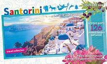 НИ Фигурный деревянный пазл Travel collection "о.Санторини, Греция"