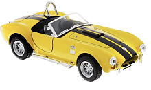 Машина модель Shelby Cobra 427 s/c 1965 1:32 металлическая, желтая