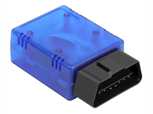 Автосканер elm327 OBD2 TDS TS-CAA62 модуль OBD (V1.5 Bluetooth 5.1) чип JL (AB21BP0J056) СИНИЙ фото 2