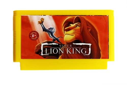 Картридж 8bit LION KING SUPER Король Лев часть 1 - для игровых приставок Картридж 8bit LION KING SUPER Король Лев часть 1 - для игровых приставок