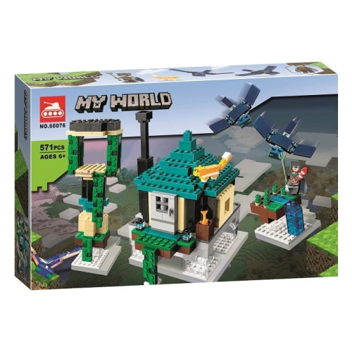 Конструктор My World "Небесная Башня" 60076, для детей старше 6 лет, 500 деталей