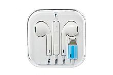 Наушники вкладыши проводные Earpods ip7 Earphone штекер Lighting