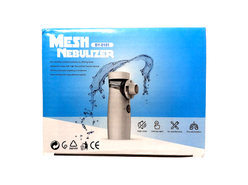 Ингалятор небулайзер Mesh Nebulizer BY-0101, питание USB или 2 батарейки AA Ингалятор небулайзер Mesh Nebulizer BY-0101, питание USB или 2 батарейки AA