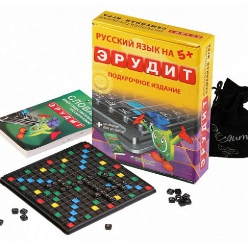 Настольная игра "ЭРУДИТ" Подарочное издание   фото 5