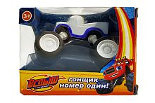 ВСПЫШ Чудо машинка Гонщик номер один СМЕЛЬЧАК, трансформер, длина 8 см 