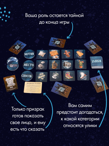 Настольная карточная игра "Письма призрака" 8+ фото 5