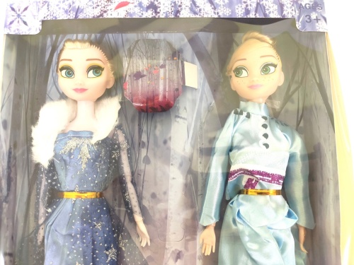 Кукла НАБОР FROZEN II Холодное сердце 2 в 1, куклы 2 штуки высотой 30 см фото 2
