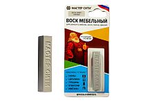 Воск мягкий мебельный Мастер Сити ЯСЕНЬ ШИМО СВЕТЛЫЙ 209, брусок 9 г (на блистере)