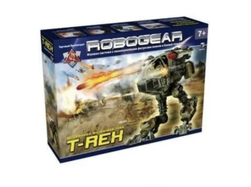 Набор "Робогир Ти-Рекс", для детей от 7 лет, пластик, масштаб 1:15, сборка без клея Набор "Робогир Ти-Рекс", для детей от 7 лет, пластик, масштаб 1:15, сборка без клея