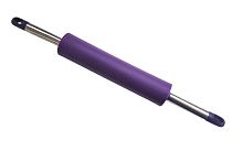 Скалка кулинарная силиконовая с металлическими ручками SATOSHI 49,5х5 см