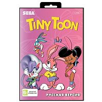 Картридж 16bit одноигровый TINY TOON 4Мб (Русская версия) для игровой приставки
