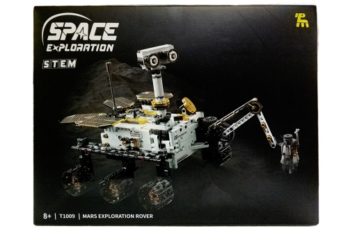Конструктор SPACE EXPLORATION STEM МАРСОХОД Кьюриосити T1009, 1007 деталей