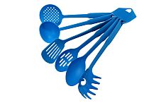 Набор кухонных принадлежностей пластмассовый для тефлоновой посуды WF-8, 6 предметов