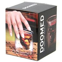 Креативный бокал череп DOOMED