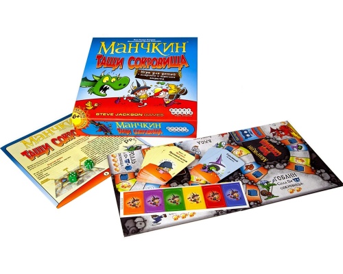 Настольная печатная игра "МАНЧКИН - ТАЩИ СОКРОВИЩА" (Мир Хобби), 6+ фото 4