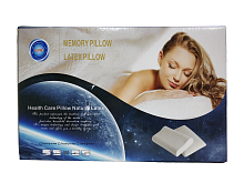 Подушка латексная массажная Memory Pillow Latex Pillow в коробке