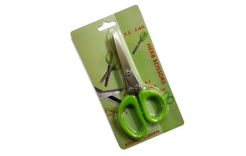 Ножницы кухонные для нарезки зелени HERB SCISSORS KITCHEN 5 лезвий, длина 13,5 см фото 8