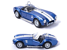 Машина модель Shelby Cobra 427 s/c 1965 1:32 металлическая, синяя
