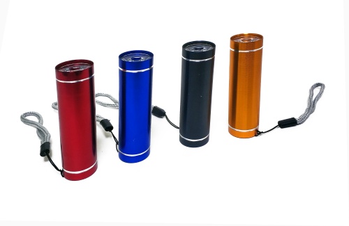 Фонарик ручной компактный светодиодный LED на 3-х батарейках типа ААА, 10 см