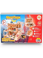 Конструктор деревянный "Парковка Мега Парк", 246 деталей, 59х42х50 см