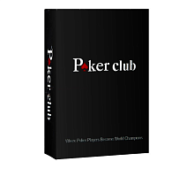 Карты для покера POKER CLUB 100% пластиковые, 54 штуки 