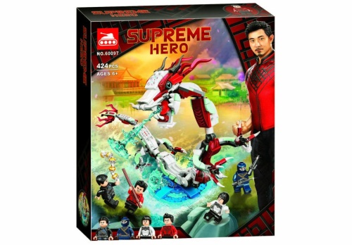 Конструктор RED TANK SUPREME HERO "Шан Чи: Битва в древней деревне" 60097, 424 детали
