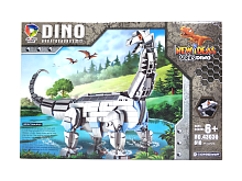 Конструктор Jiqile DINO WORLD "Динозавры: Бронтозавр" 43030, 610 деталей