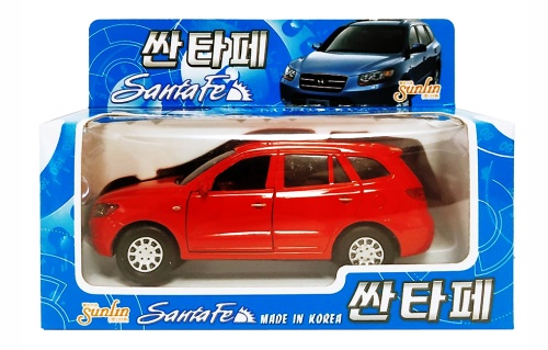 Машина "Hyundai Santafe" 1:32 металлическая 16,5х6,7х8,5 см  в коробке фото 9