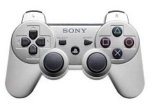 Джойстик PS 3 Controller Wireless Dual Shock Silver (серебристый)
