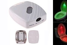 LED Подсветка для унитаза с датчиком движения освещение туалета BOWL BRITE