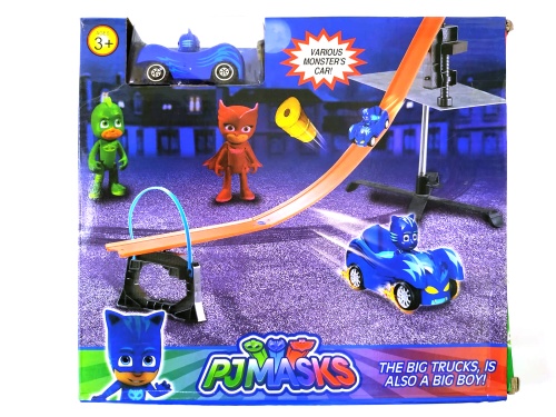 PJMASKS Парковка 2-х уровневая LF8877-3 "Герои в масках" + машинка 9см PJMASKS Парковка 2-х уровневая LF8877-3 "Герои в масках" + машинка 9см