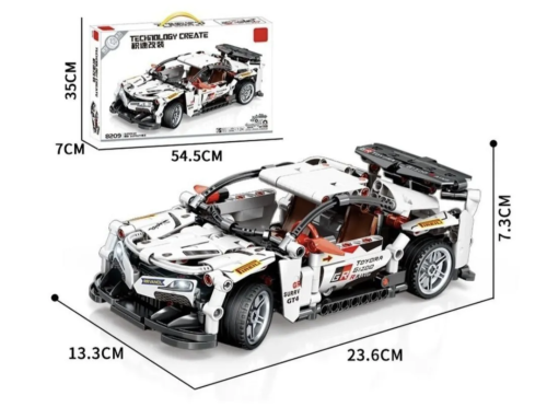 Конструктор LEIBAO TECHNOLOGY CREATE "Гоночный автомобиль 8209, 421 деталей фото 2