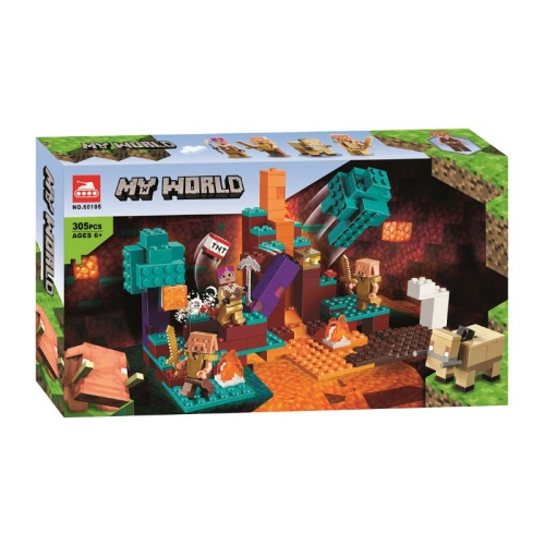 Конструктор My World 60105 "Искаженный лес", 305 деталей, от 3 лет, пластик