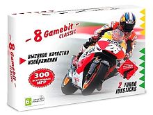 Игровая Приставка 8 бит 8 Gamebit Classic + пистолет, 300 встроенных игр, 2 джойстика, AV кабель 